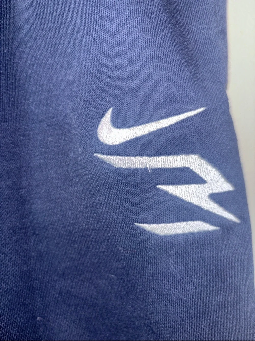 Nike 3Brand Russell Wilson Navy Blue Jogger Sweatpants Pants Boys Size Large 12